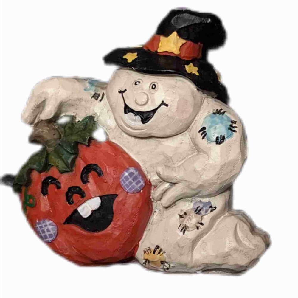 Ghost 4 inch Pumpkin Witch Hat Halloween School Costume Party Home Decoration